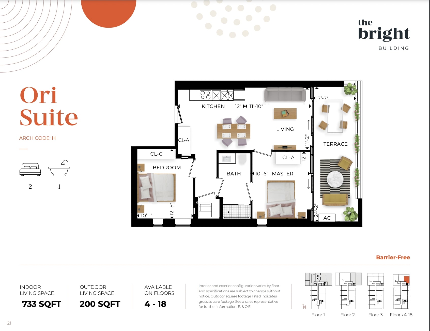 The Bright- 2 Bedroom-1
